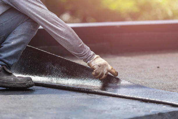 Professional Basement Waterproofing technician working in Milton, TN